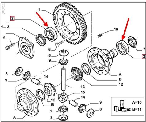 Lager Austausch Differential Ducato Lancia Beta Skf X Q D