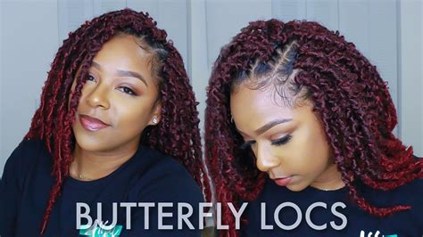 How To Crochet Butterfly Locs Calif Butterfly Locs By Bobbi Boss Youtube