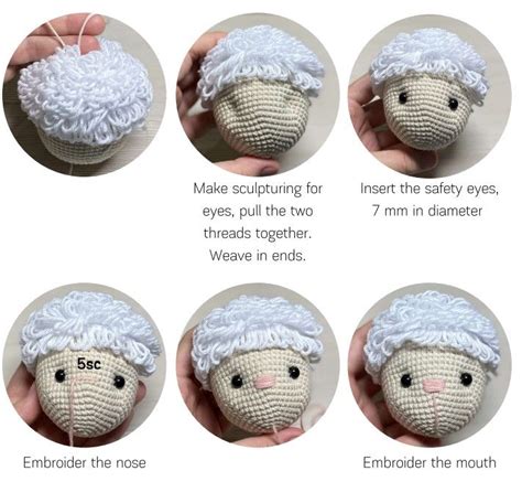 Amigurumi Sheep In A Bull S Hat Free Crochet Pattern Amigurumi