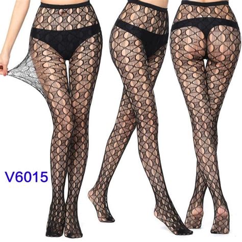 Collant Collants En R Sille Pour Femmes Lingerie Sexy En Jacquard