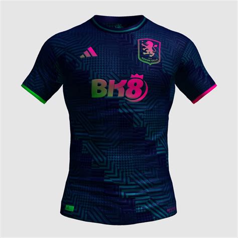 Aston Villa X ADIDAS X 3rd Kit Concept FIFA 23 Kit Creator Showcase