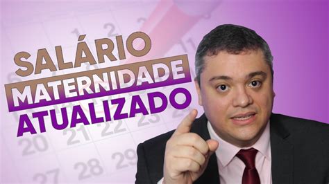 Sal Rio Maternidade Quem Tem Direito Qual Valor V Deo