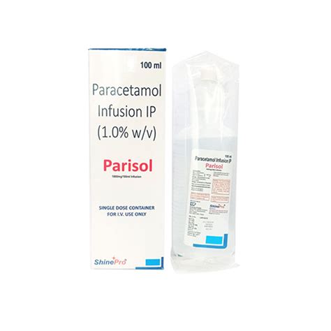 PARISOL Infusion Shinepro Lifesciences Pvt Ltd