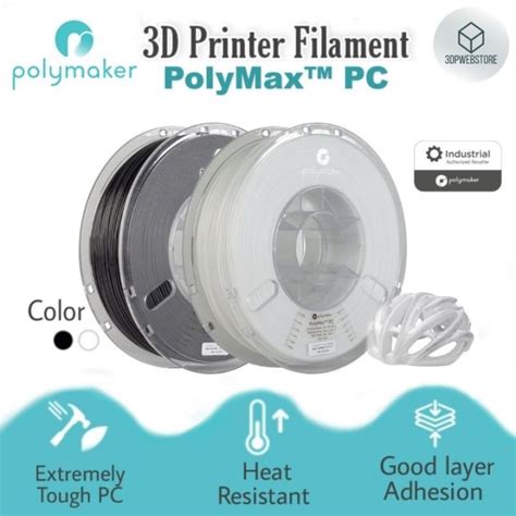 Polymaker PolyMax PC 1 75mm 750g And 3KG 3D Printer Filament Esun