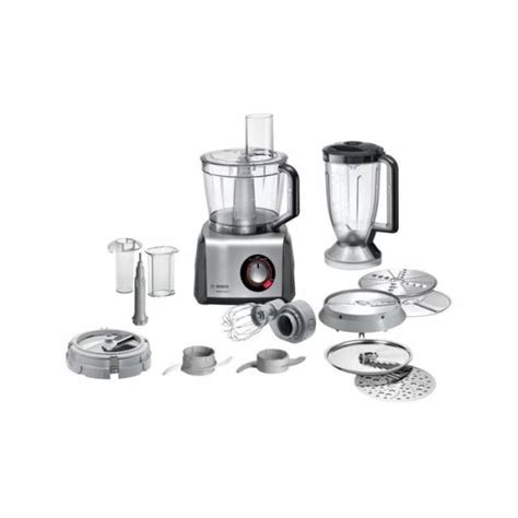 Bosch Multitalent Food Processor Watt Black Silver Mc M