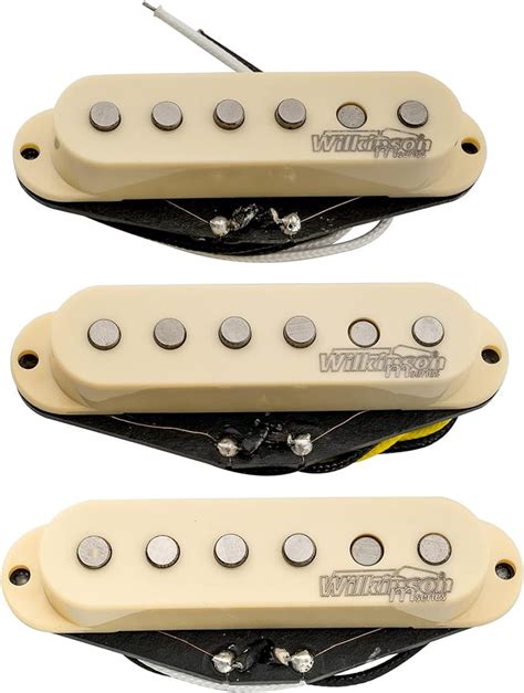 Wilkinson Vintage S Staggered Alnico Single Coil Pickups Set For