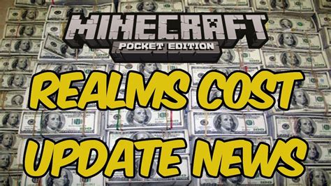 Minecraft Pocket Edition Realms Payment Update Youtube