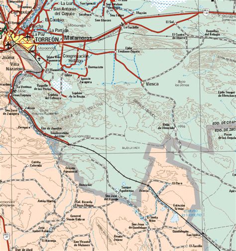 Durango mexico map [8] - map of durango mexico [8] - mapa de durango [8]