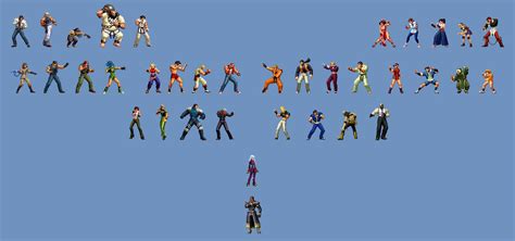 KOF 2000 - All Playable Characters by siil3ntj on DeviantArt