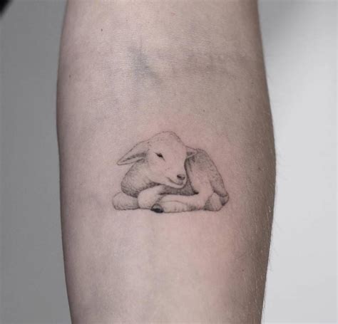 Cute Black Sheep Tattoo Ideas