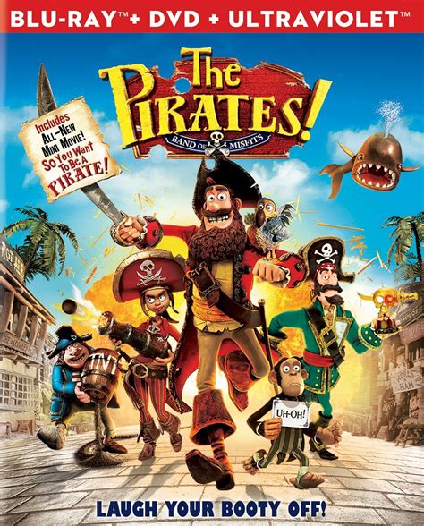 The Pirates Band Of Misfits Blu Raydvdultraviolet Combo Amazonca