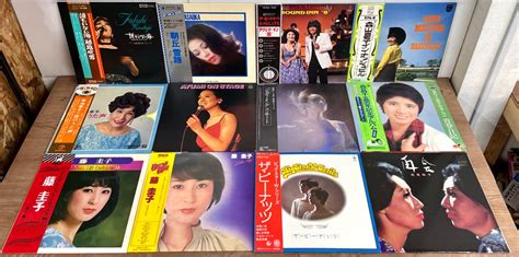 【傷や汚れあり】昭和 歌謡曲 女性歌手 60枚 Lp レコード 大量 セット 1124 藤圭子 ピーナッツ 朝丘雪路 松尾和子 ジュディオング