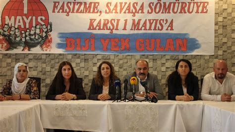 DİYARBAKIRDAN 1 MAYIS ÇAĞRISI SAVAŞA KARŞI DAYANIŞMAYI BÜYÜTELİM