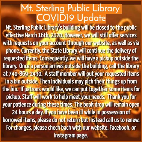 Mt. Sterling Public Library