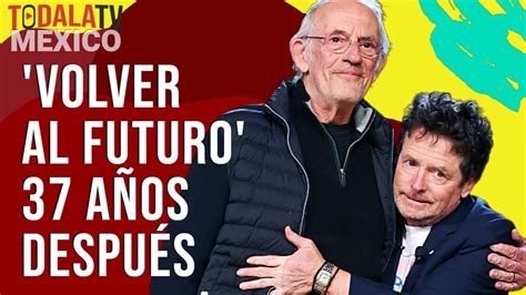 El Emotivo Reencuentro De Michael J Fox Y Christopher Lloyd