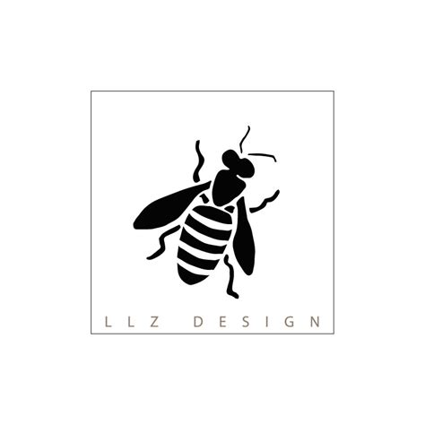 Printable Honey Bee Stencil