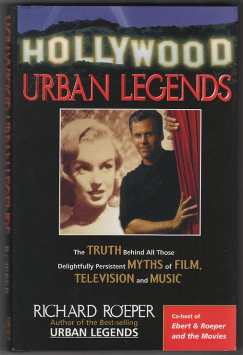 Hollywood Urban Legends Hardback Book For Sale