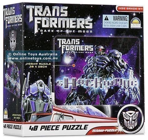 Transformers - Dark of the Moon - Shockwave - 48 Piece Jigsaw Puzzle - Online Toys Australia