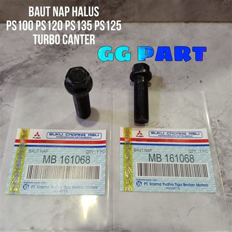 Baut Nap Bolt Axle Baja Baut Asroda Mobil Drat Halus Mitsubishi Ps