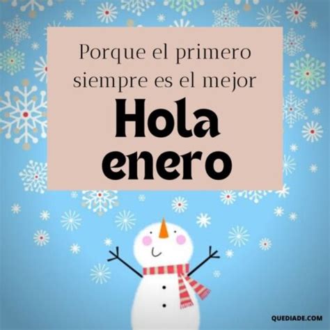 Bienvenido Enero Im Genes Frases Y Mensajes