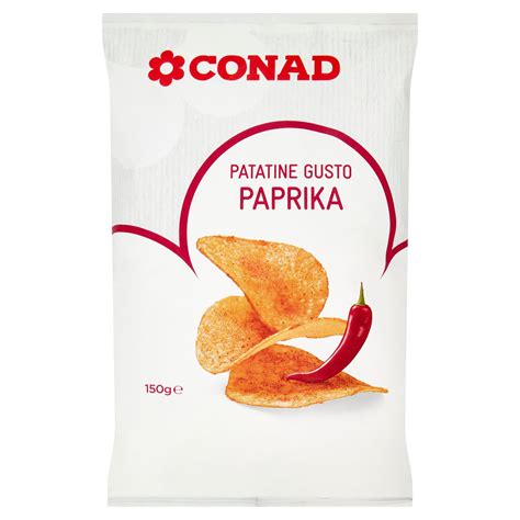 Patatine Gusto Paprika G Conad Conad