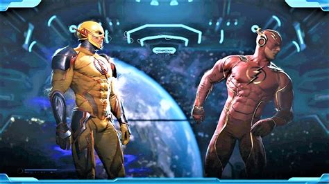 INJUSTICE 2 Reverse Flash NEW GEAR FLASH Skins GAMEPLAY 1080p