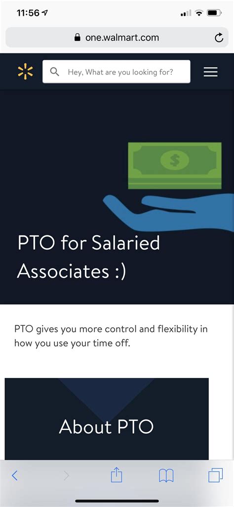 Someone was happy about Salaried PTO. : walmart