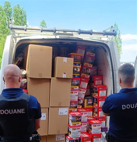 Meurthe et Moselle 732 kg de tabac saisis par les douanes et près de