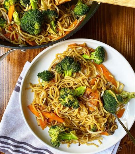 Vegetable Lo Mein Recipe Trembom