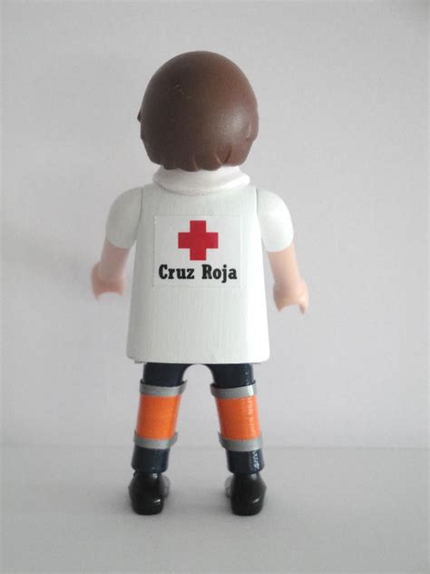 Playmobil Personalizado Con El Uniforme De Conductor De Ambulancia De