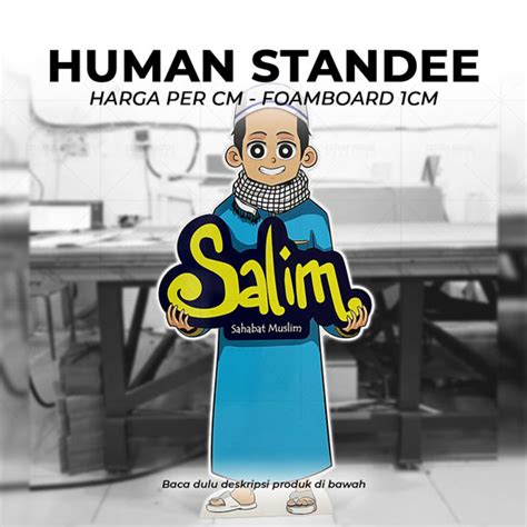 Human Standee Stickerfoamboard 1cm Per Cm Cathay Digital Printing