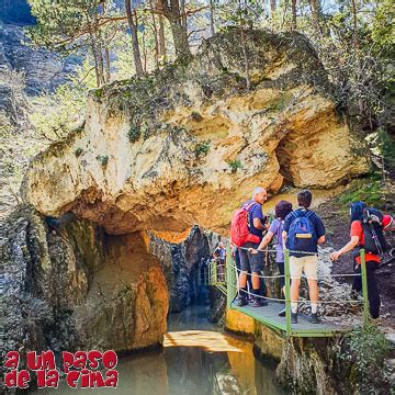 Pasarelas Del Barranco De La Hoz En Calomarde Aunpasodelacima