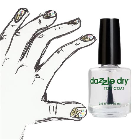 Dazzle Dry Top Coat Actually Dries Completely In Five Minutes | The ...