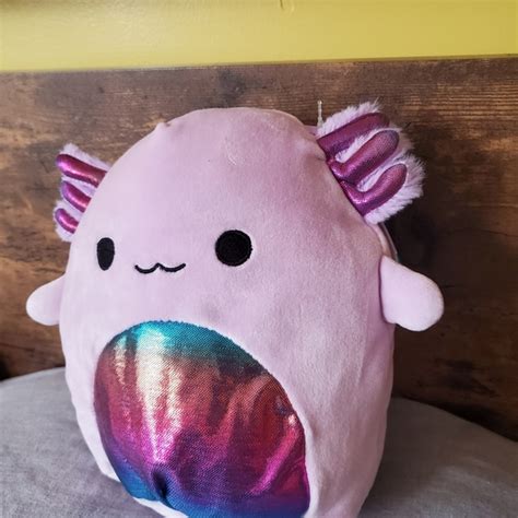 Kellytoy Toys Squishmallows 8 Plush Monica The Axolotl Purple