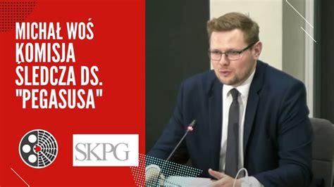 Michał Woś spóźnienie wnioski swobodna wypowiedź Komisja śledcza