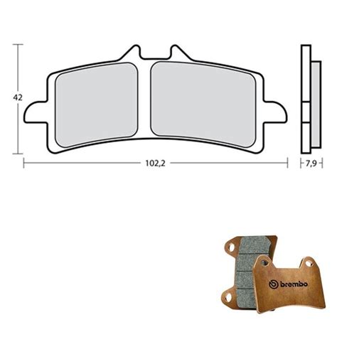Pastiglie Freno Anteriori Brembo Racing Per Ducati Panigale S Tricolore