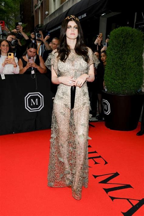 ALEXANDRA DADDARIO At Met Gala Celebrating Sleeping Beauties