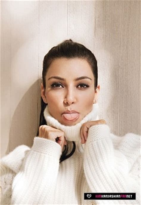 Kim Kardashian Tongue Superficial Gallery