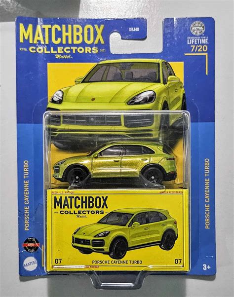 Embalagem Danificada Matchbox Collectors Porsche Cayenne Turbo Universo Hot Wheels