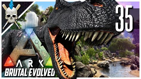 ARK Brutal Evolved Hunting Taming The Mighty T REX TEK REX