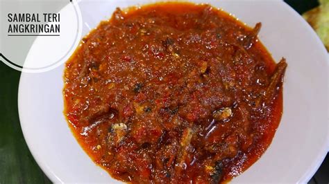 Resep Sambal Teri Ala Angkringan Jogja Youtube