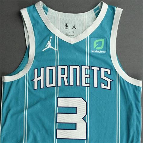 Terry Rozier Iii Charlotte Hornets Game Worn Icon Edition Jersey