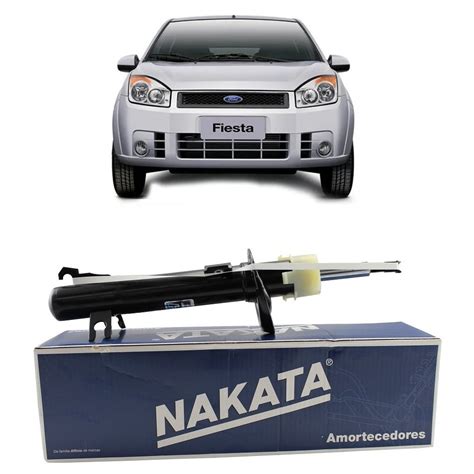 Amortecedor Dianteiro Fiesta Hatch E Sedan 03 14 Nakata