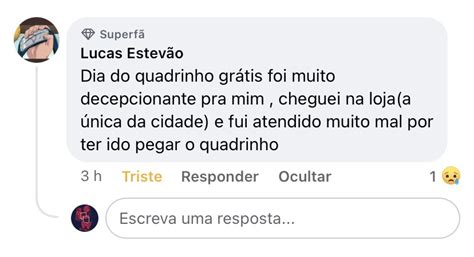 Vinicius On Twitter Dia Do Quadrinho Gr Tis E Voc Mal Atendido Por