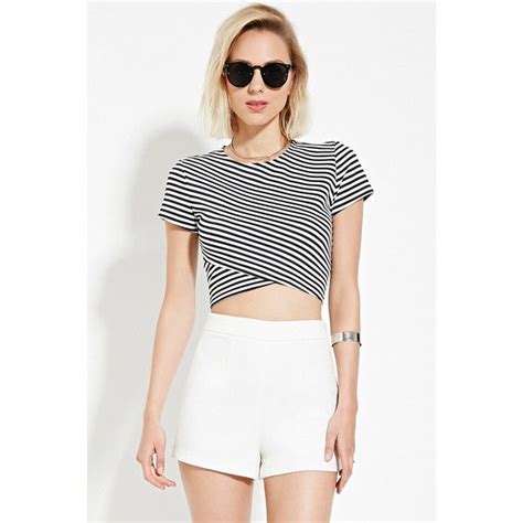 Shein High Neck Ruffle Armhole Striped Ribbed Top Artofit