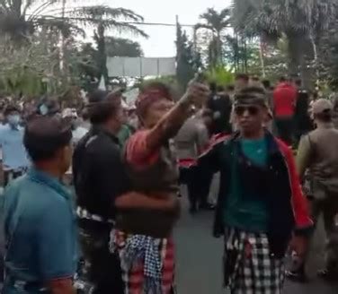 Aksi Demo Warga Desa Bugbug Karangasem 30 Agustus 2023 Tolak