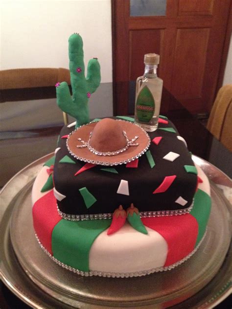 Mexican Cake Mexican Cake Themed Cakes Mexican Birthday Parties