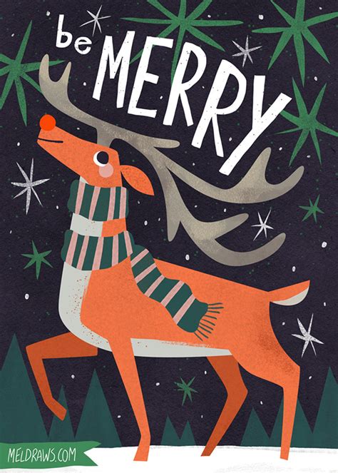 Joy! Christmas Cards on Behance