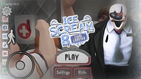 Ice Scream 8 Final Chapter FanMade Gameplay Cut Scene Part 4 Ice