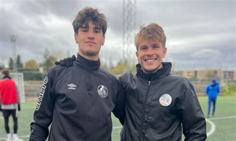 El Cadete Scar Mart N Entrena Con El Primer Equipo Del Salamanca Uds